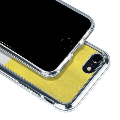 Vatican City Flag Distressed iPhone SE (2nd & 3rd Gen) Clear Case